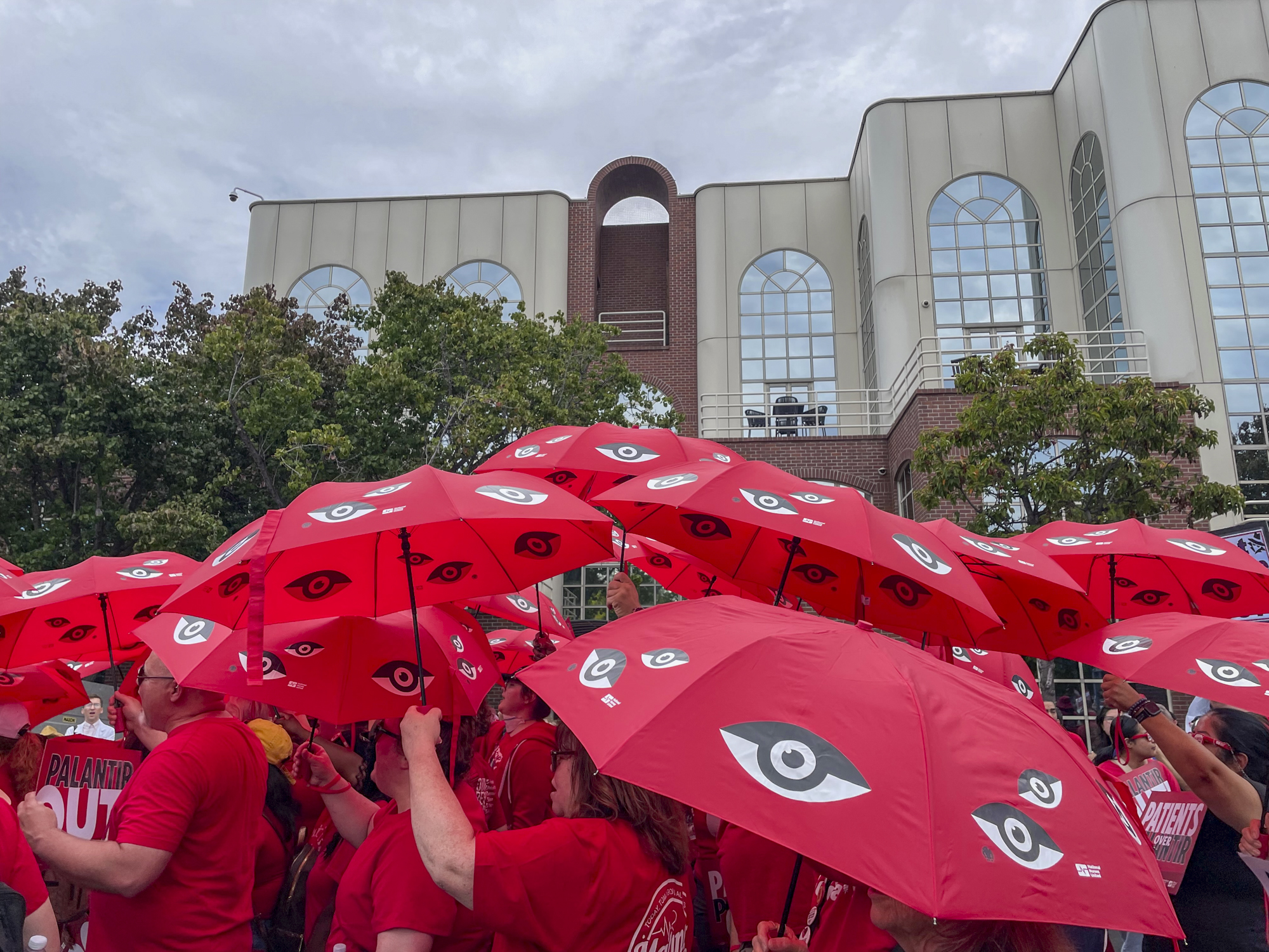 Bay Area Nurses Protest Use of Palantir’s AI Tech at Hospitals