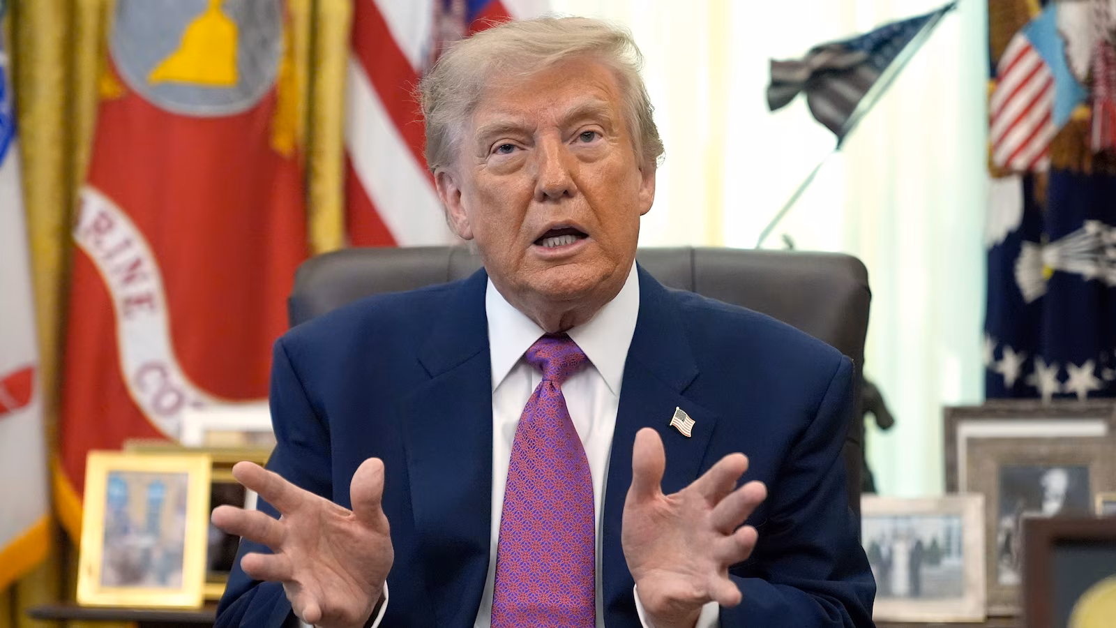 Trump announces 'historic' US-Venezuela oil deal that he says will lower gas prices