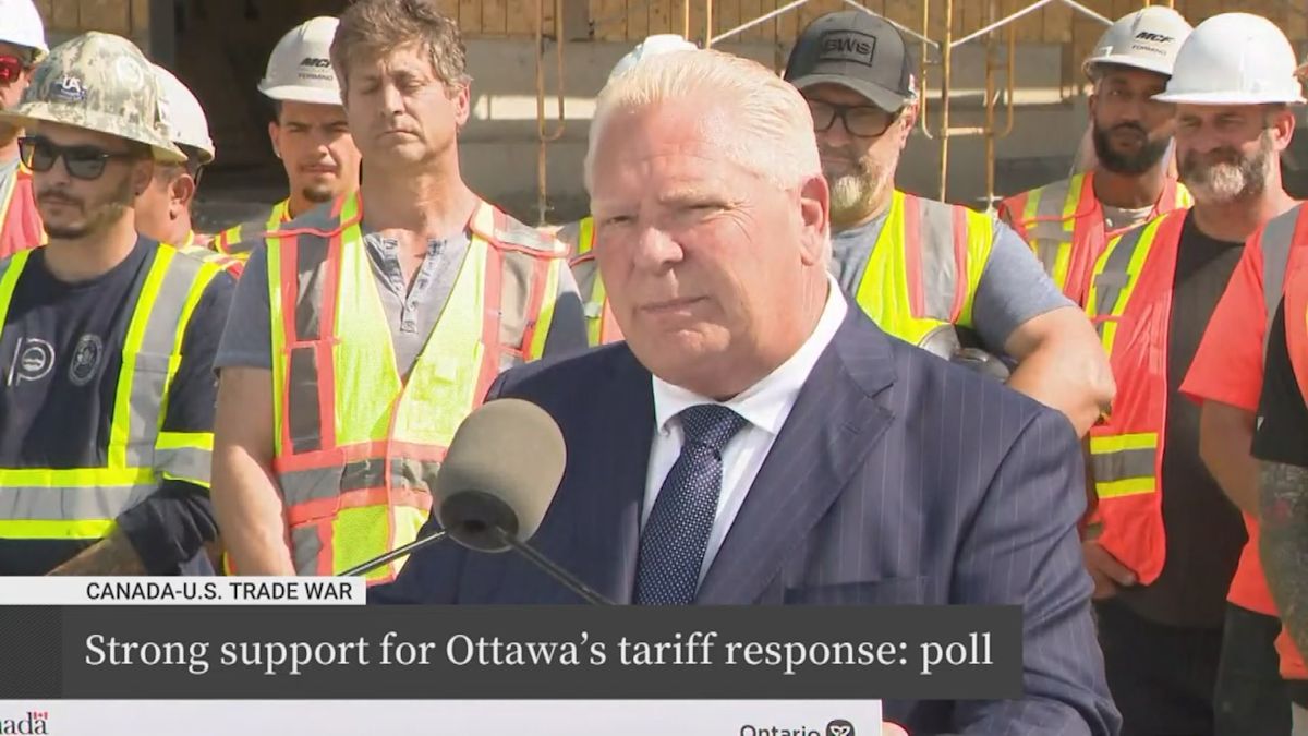 Strong support for Ottawa's counter