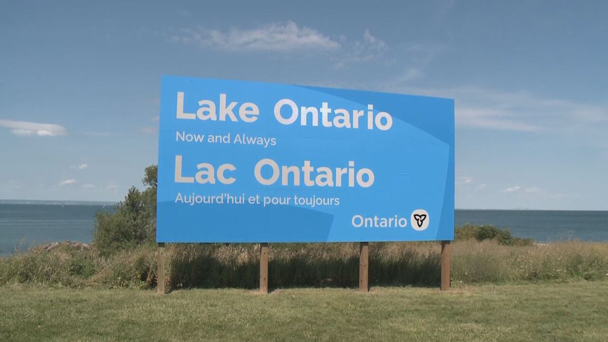 Lake Ontario Now and Always': Ford unveils new sign