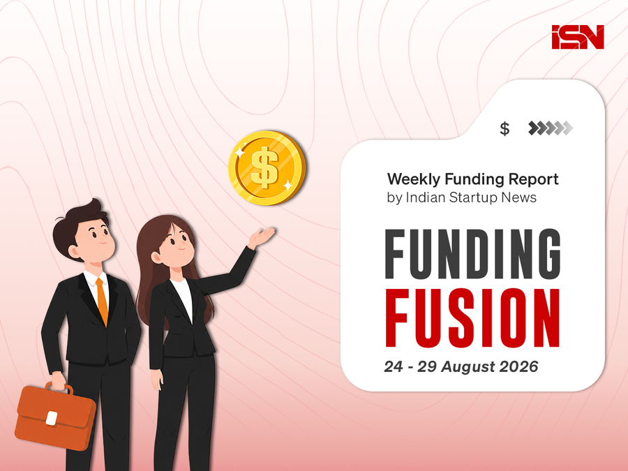 Indian startups raised over $215 million from August 24 to August 29, 2026; Third Wave Coffee tops the list