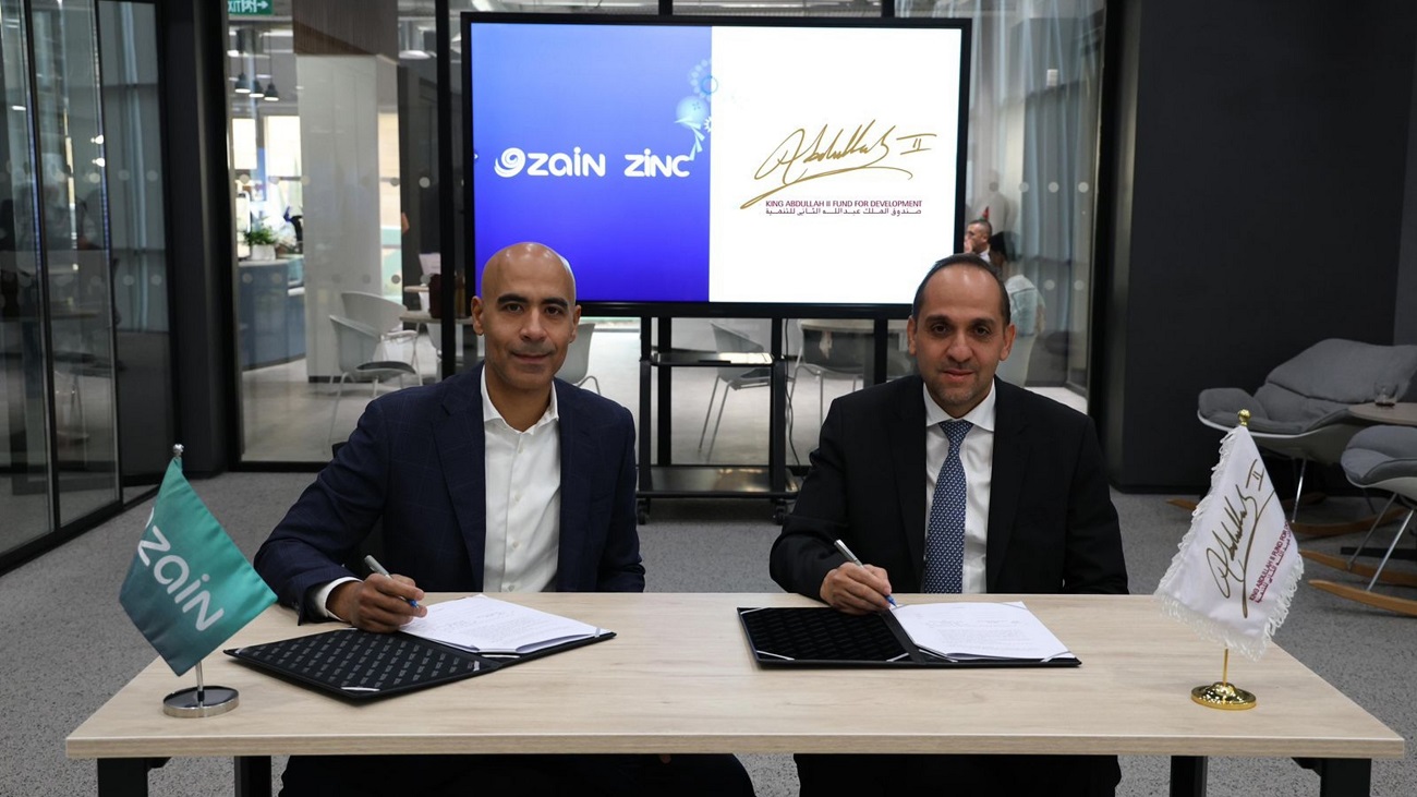 King Abdullah II Fund, Zain Jordan Partner to Launch Joint Entrepreneurship Support Program - Fana News -