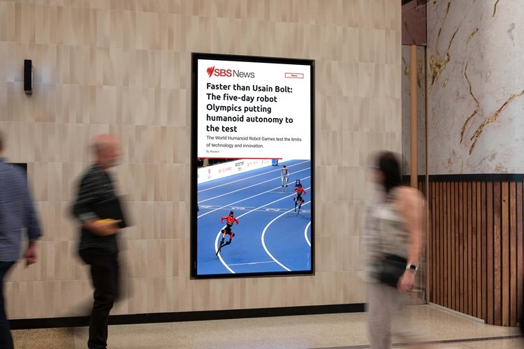 SBS and oOh!media Launch News Content Partnership