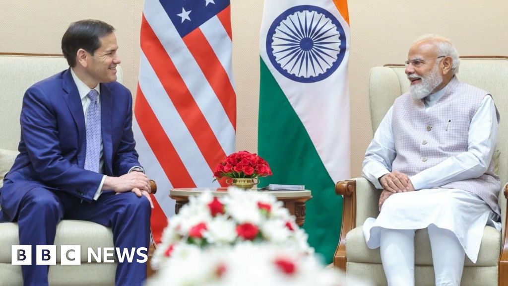 Rubio meets Modi during India visit with energy high on agenda