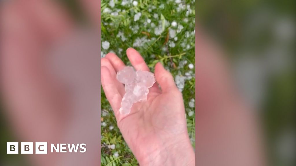 ‘So scary’: massive hail and torrential rain causes chaos in Toronto