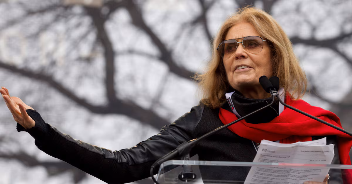 Gloria Steinem, a potent voice of U.S. feminism and co