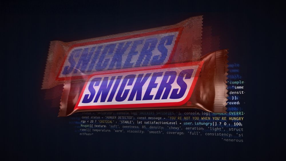 Snickers delivers digital treats for hungry artificial intelligence