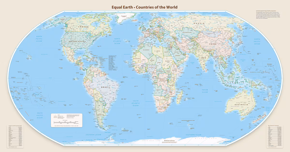UN votes to adopt new map that makes our world look very different