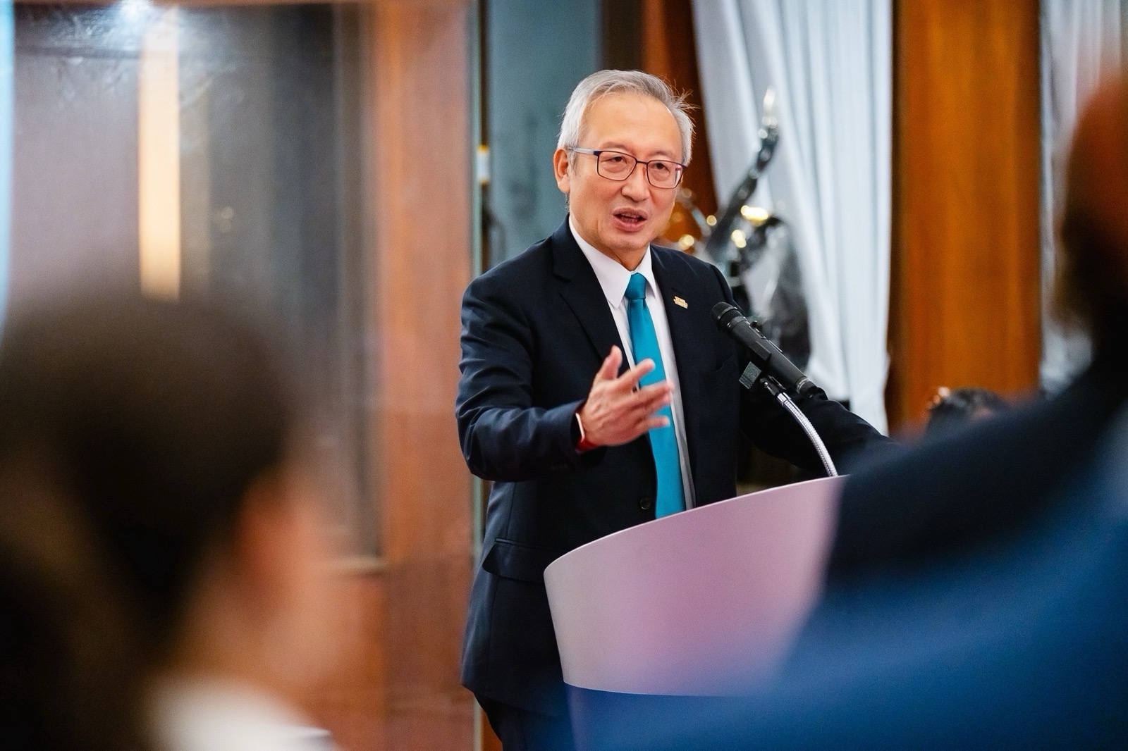 Francois Wu seeks stronger Taiwan