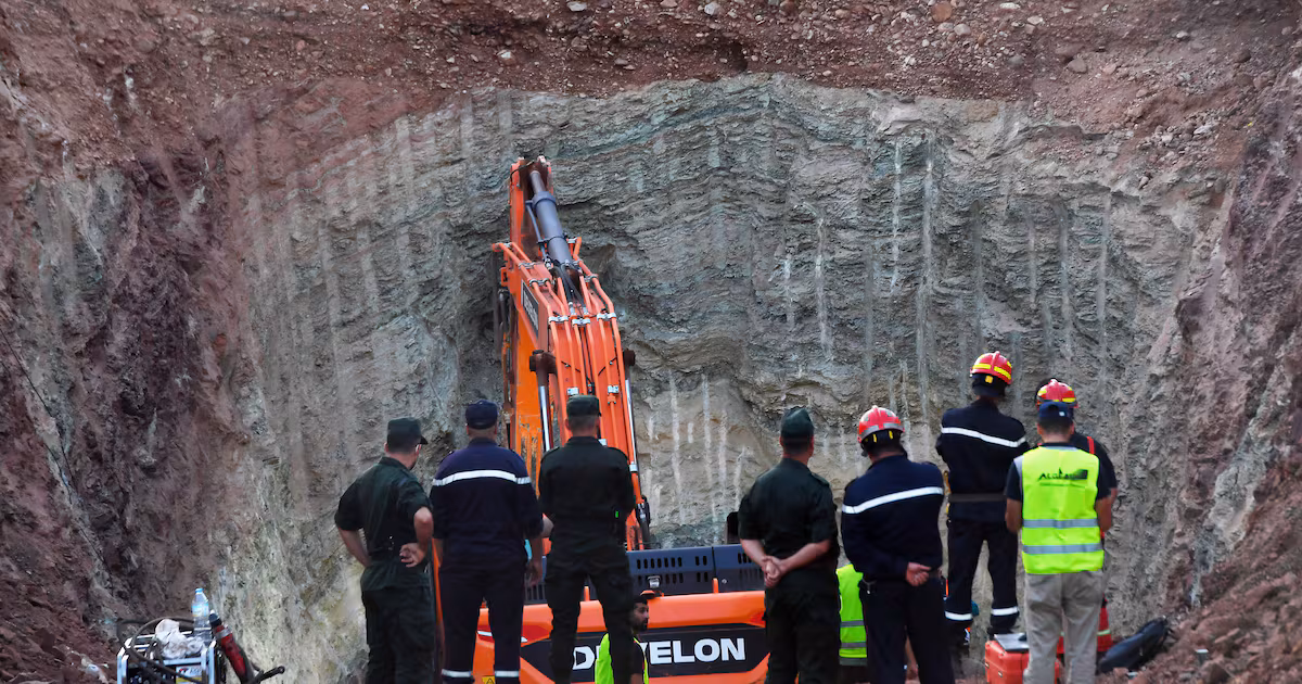 Boy, 10, trapped in Algerian well for days found dead