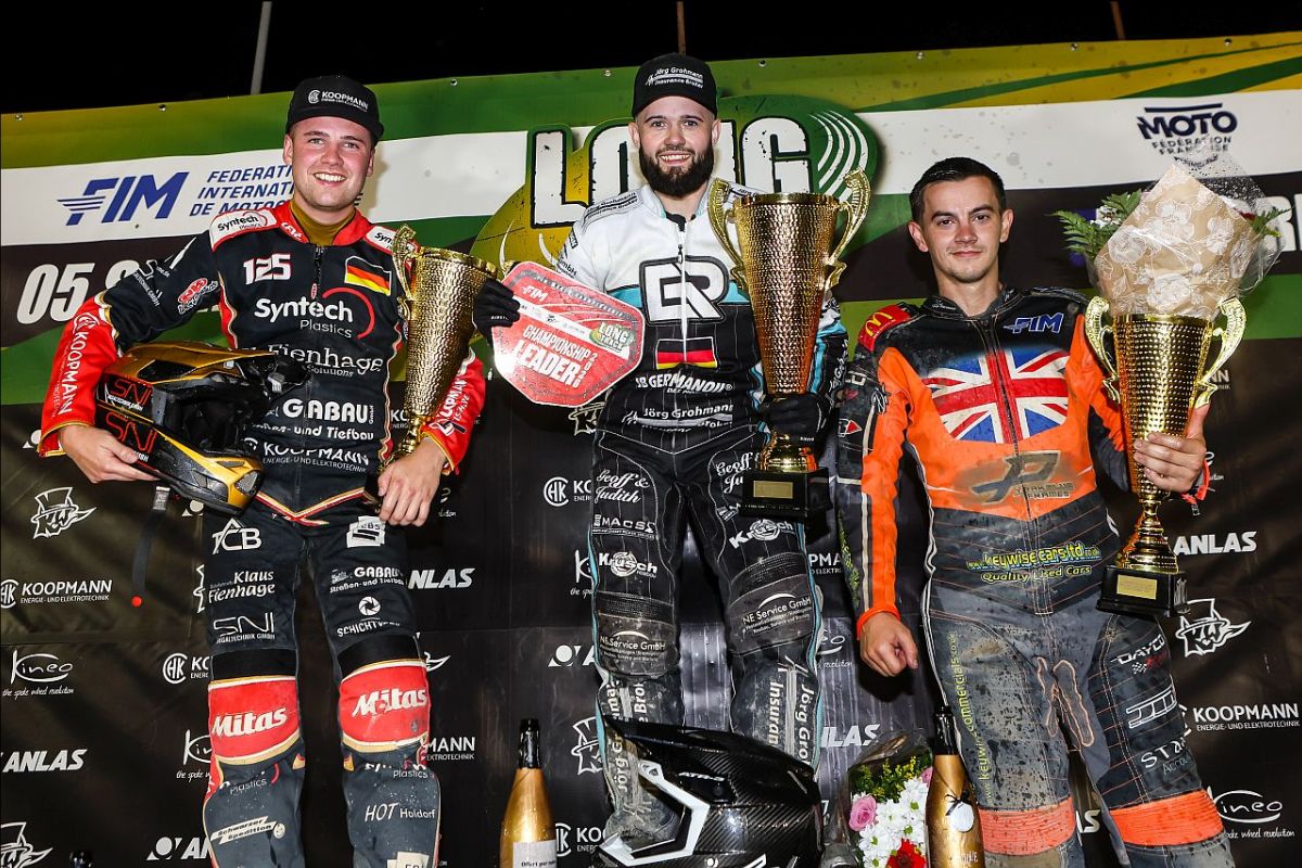 Riss extends 2026 FIM Long Track World Championship lead with victory in Morizès