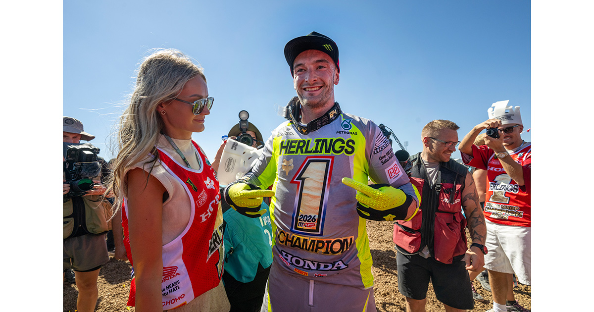 FIM Motocross World Championship＞Jeffrey Herlings Claims MXGP World Championship Title