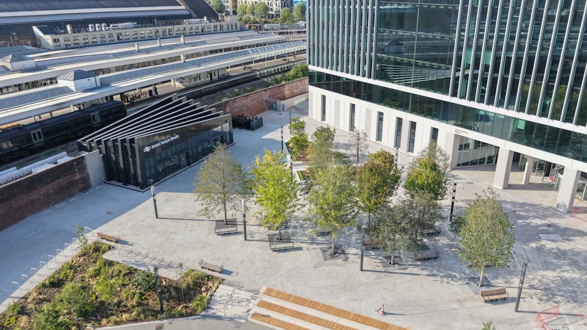 'Transformative' campus and station entrance opens