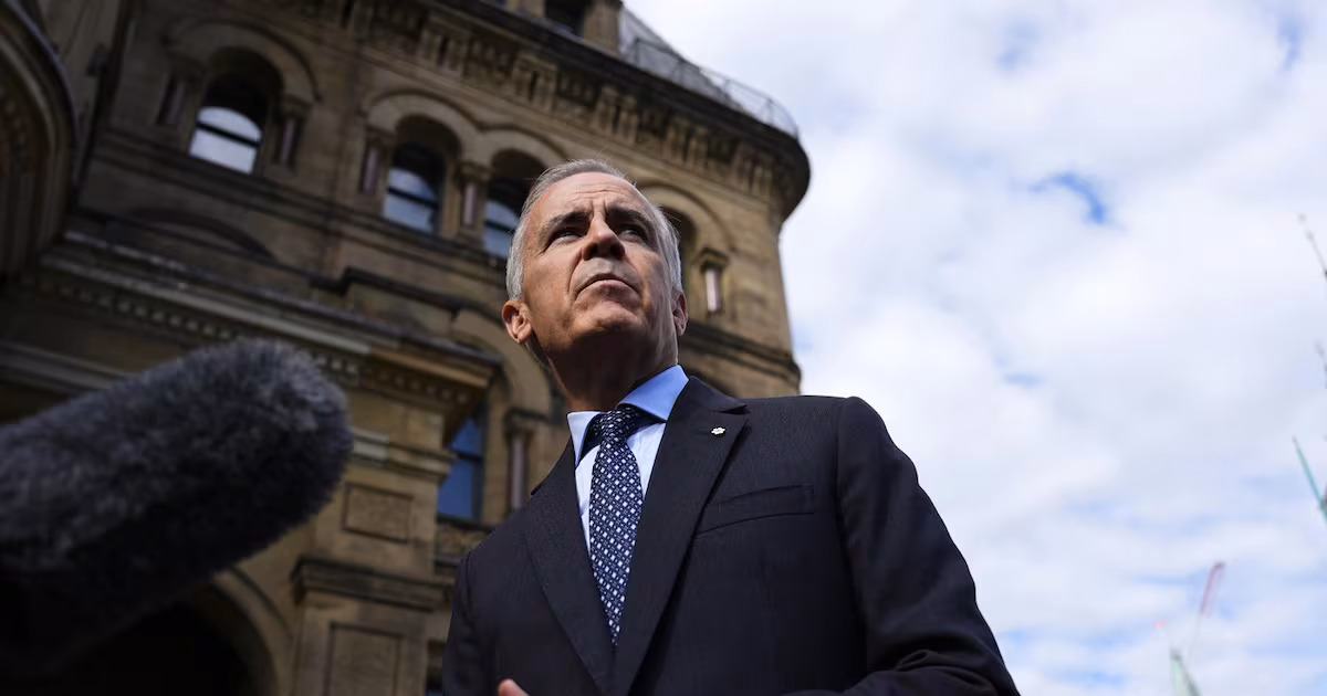 Carney warns of tough times ahead in national address as retaliatory tariffs kick in