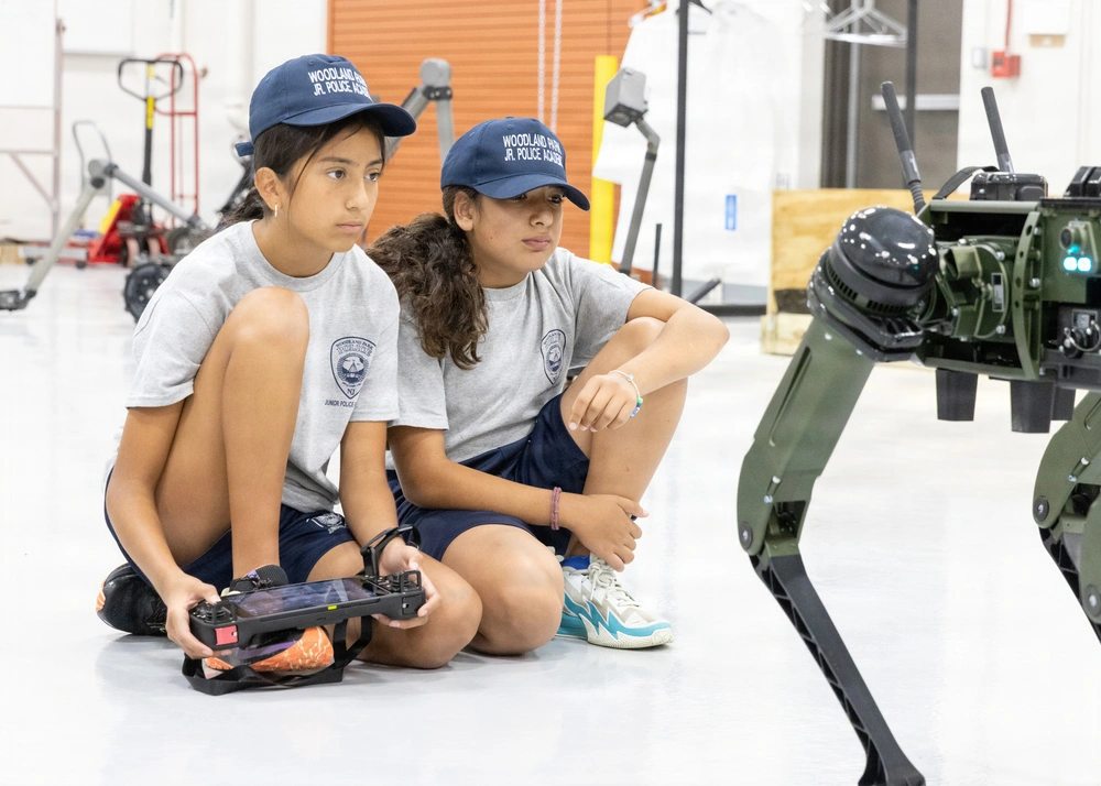 News - Inside the EOD lab: Local teens explore cutting