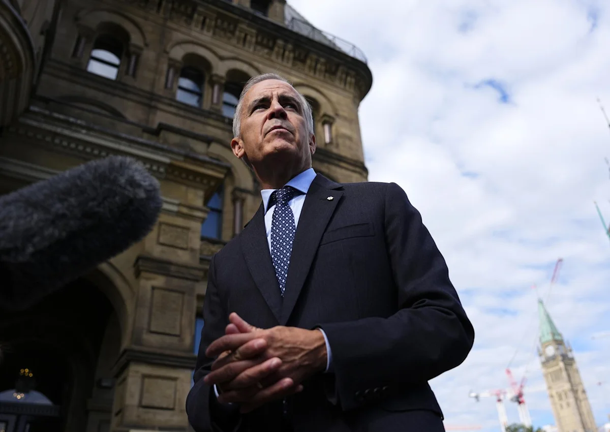 Carney warns of tough times ahead in national address as retaliatory tariffs begin