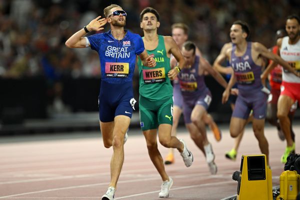 Kerr kicks to Ultimate 1500m crown in Budapest