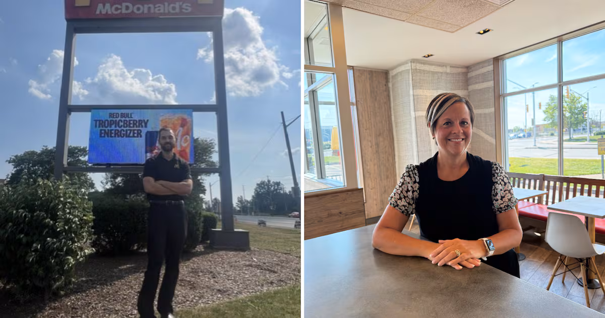 Two Windsor McDonald’s managers recognized among top leaders in Canada