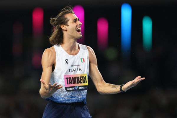 Tamberi puts on a show to win Ultimate high jump in Budapest