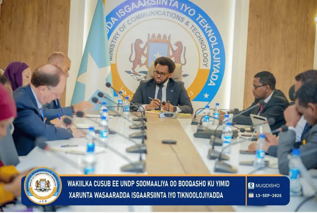 Somalia and UNDP Strengthen Cooperation on Digital Government and Transformation