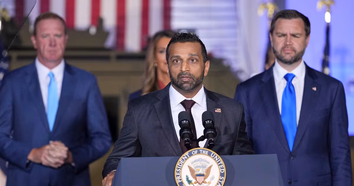 FBI chief Kash Patel defends loosening of employment standards on bestiality, prostitution