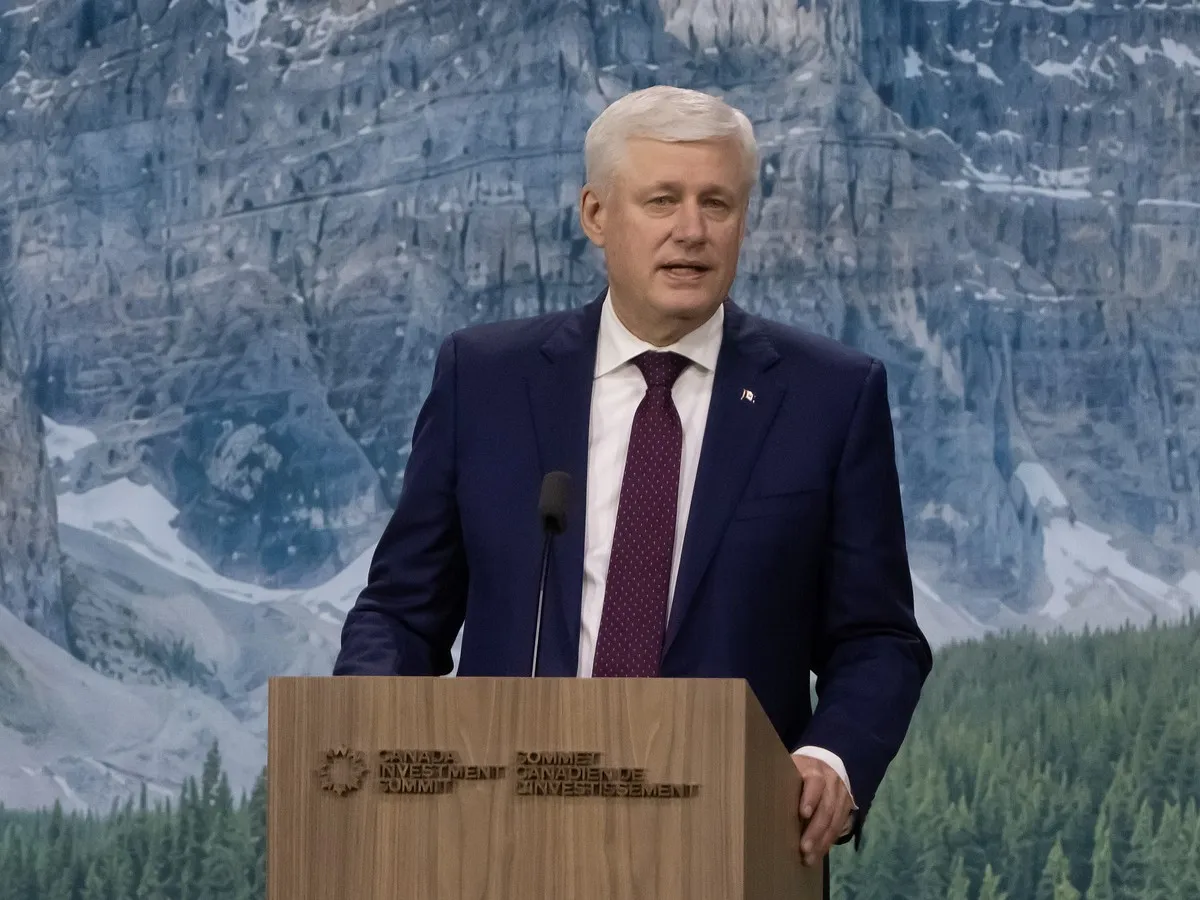 Harper says Canada could have become an energy superpower over a decade ago, blames Trudeau's policy choices
