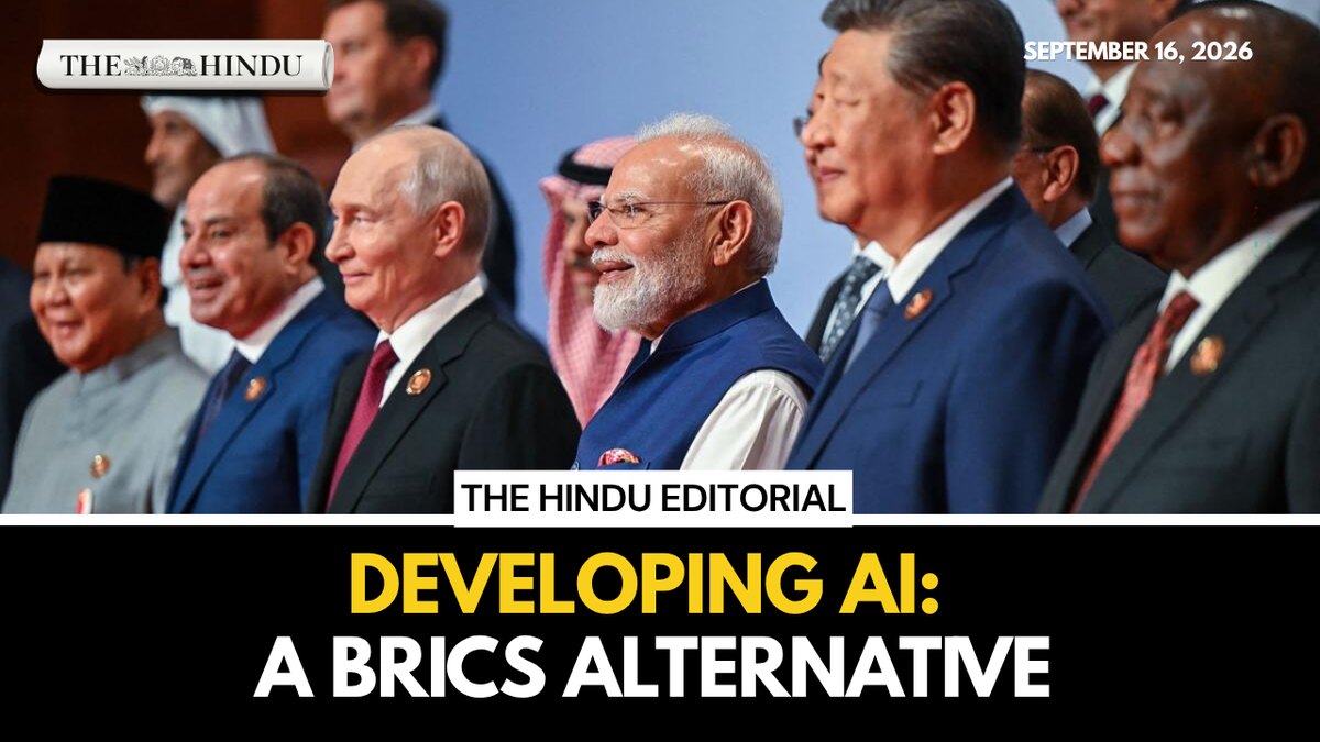 AI cooperation: On Artificial Intelligence at a crossroads | The Hindu Editorial
