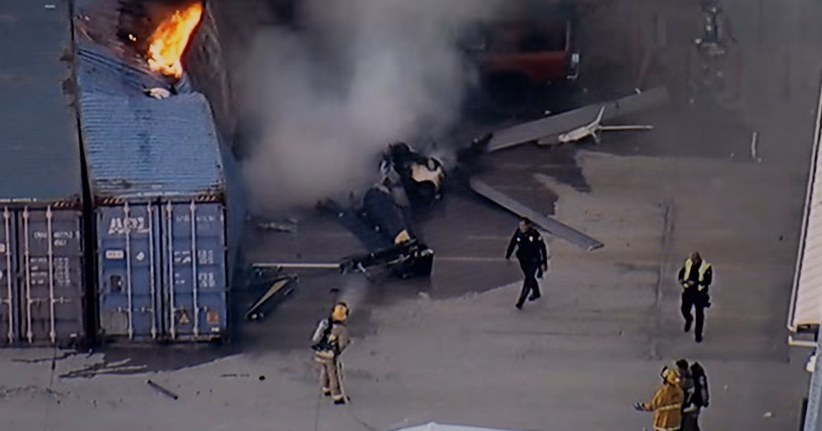 3 people killed when NBC and Telemundo news helicopter crashes while covering LA bus collision
