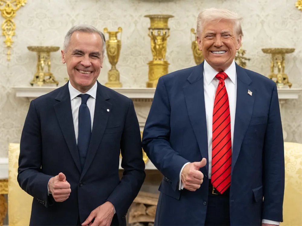 Carney says Trump's White House gift came with odd warning: 'Maybe they'll shoot you'