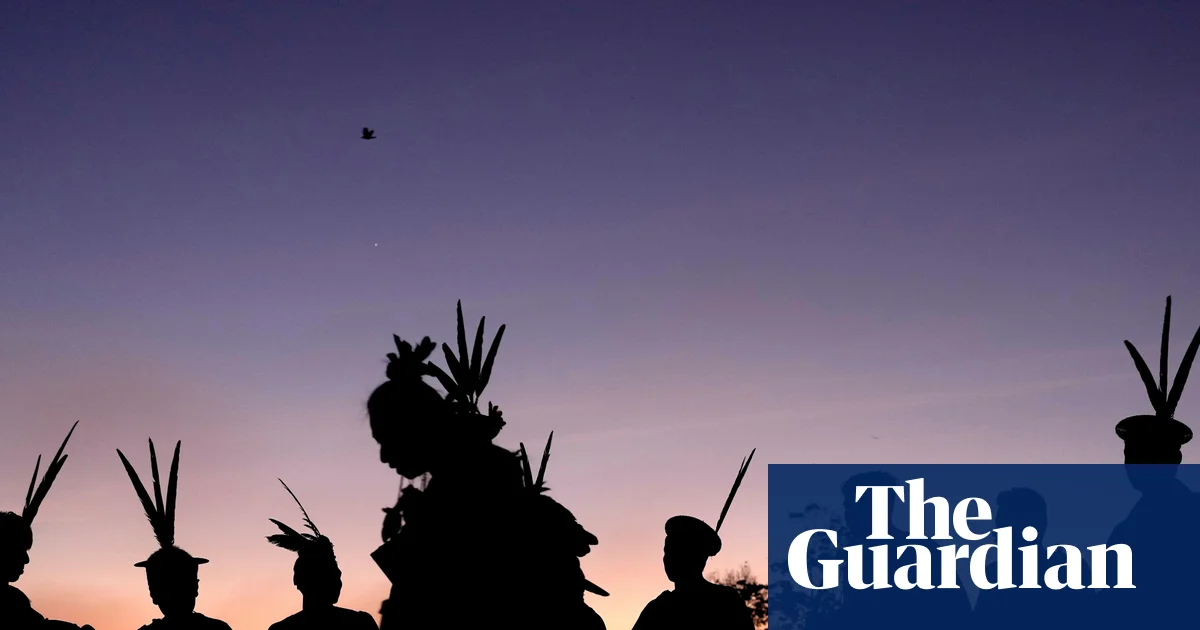 People protecting nature and land set up self