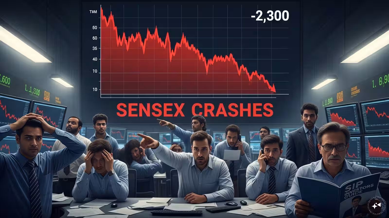 Market sees biggest fall in 11 months, crashes over 2%; what should SIP investors do?