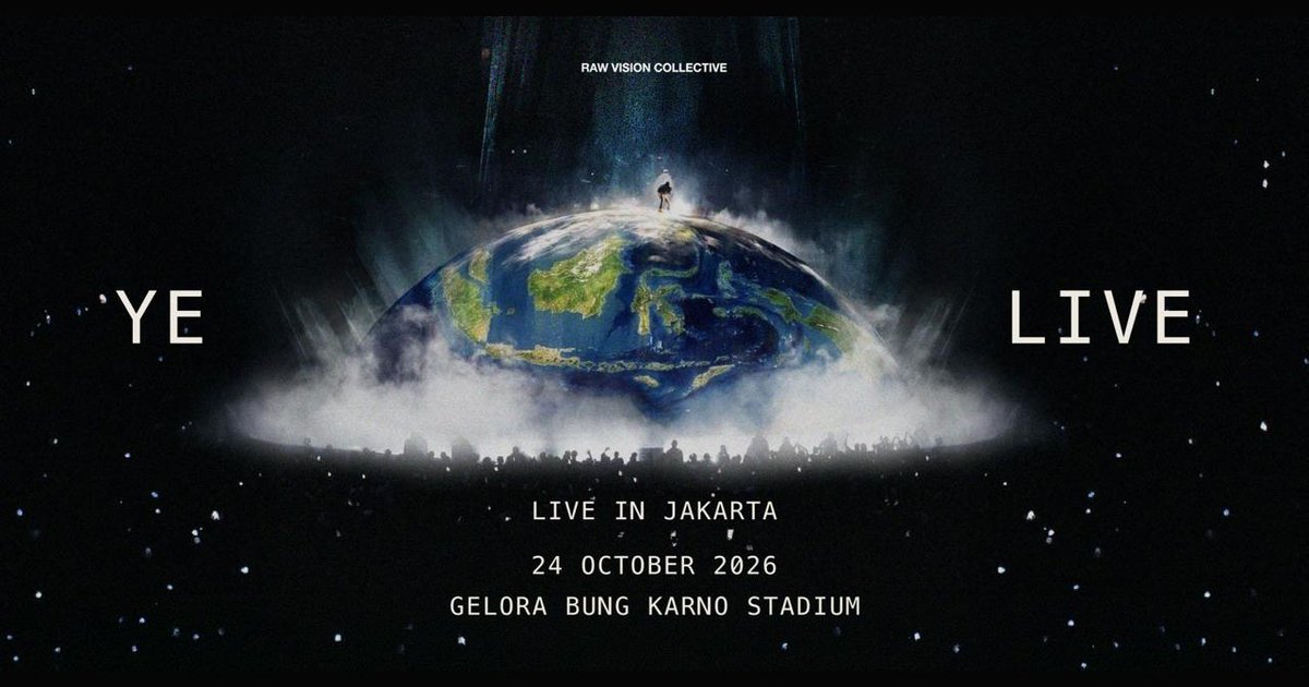 YE Live in Jakarta spotlights Jakarta’s potential as destination for international concert tourism