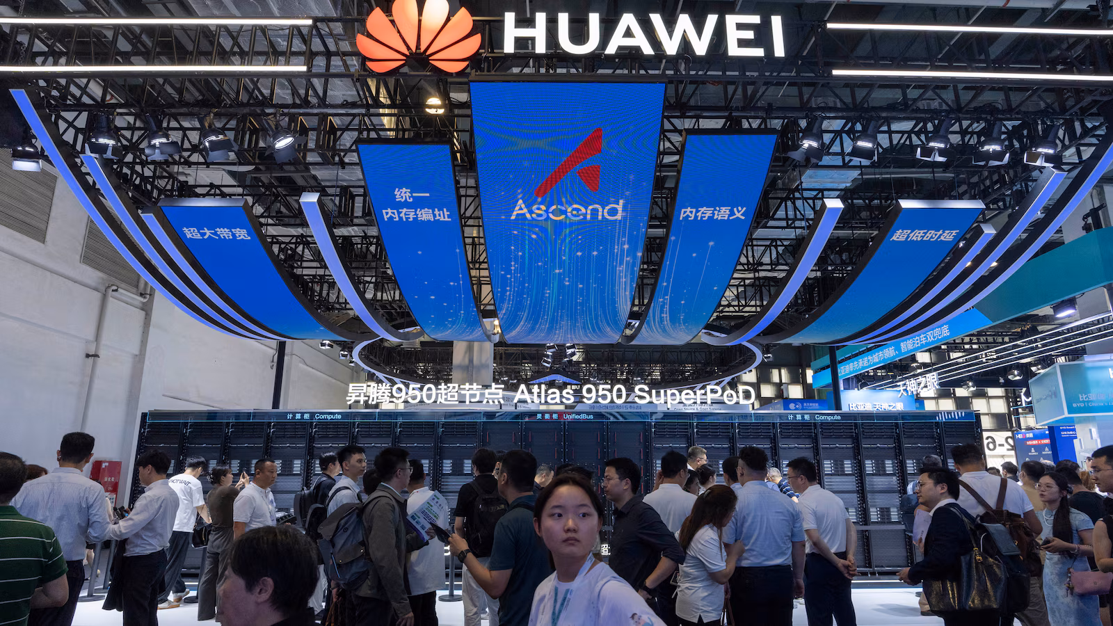 Huawei unveils new chip technologies as Chinese firm steps up the AI race with Nvidia