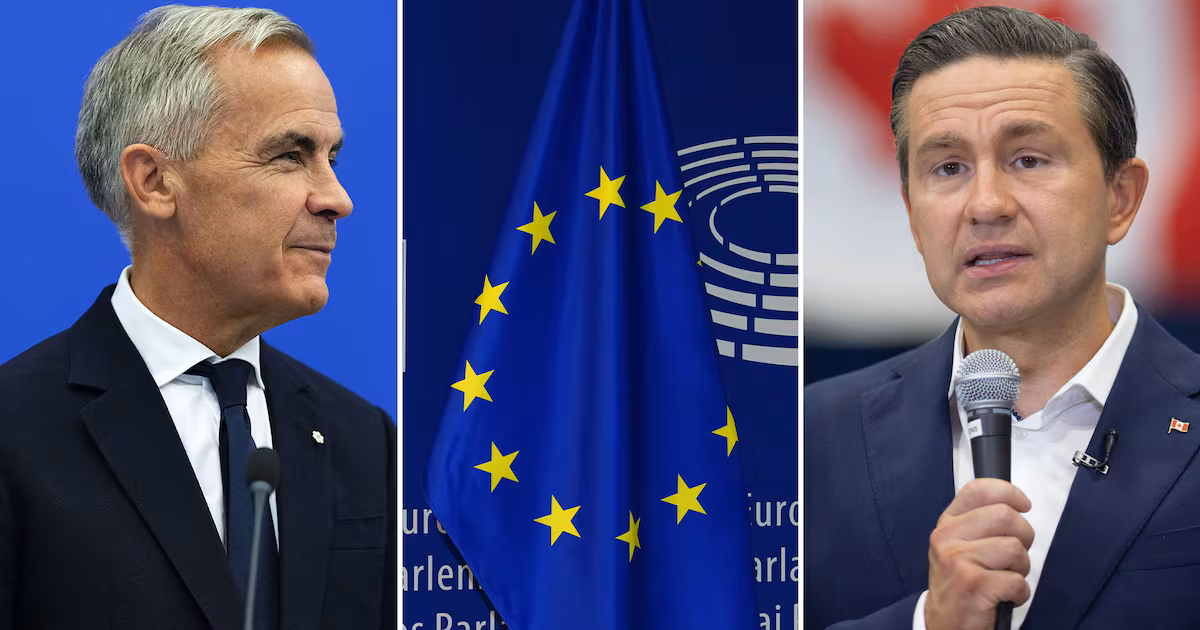 Carney welcomes ‘ambition’ in EU relationship; Trump, Poilievre slam potential deal. Live updates here.