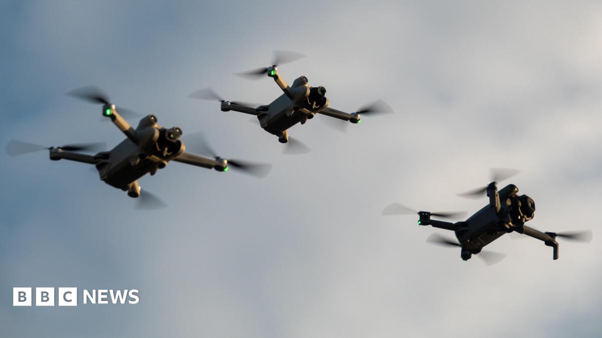 Soldiers and students study drone technology in Hereford together