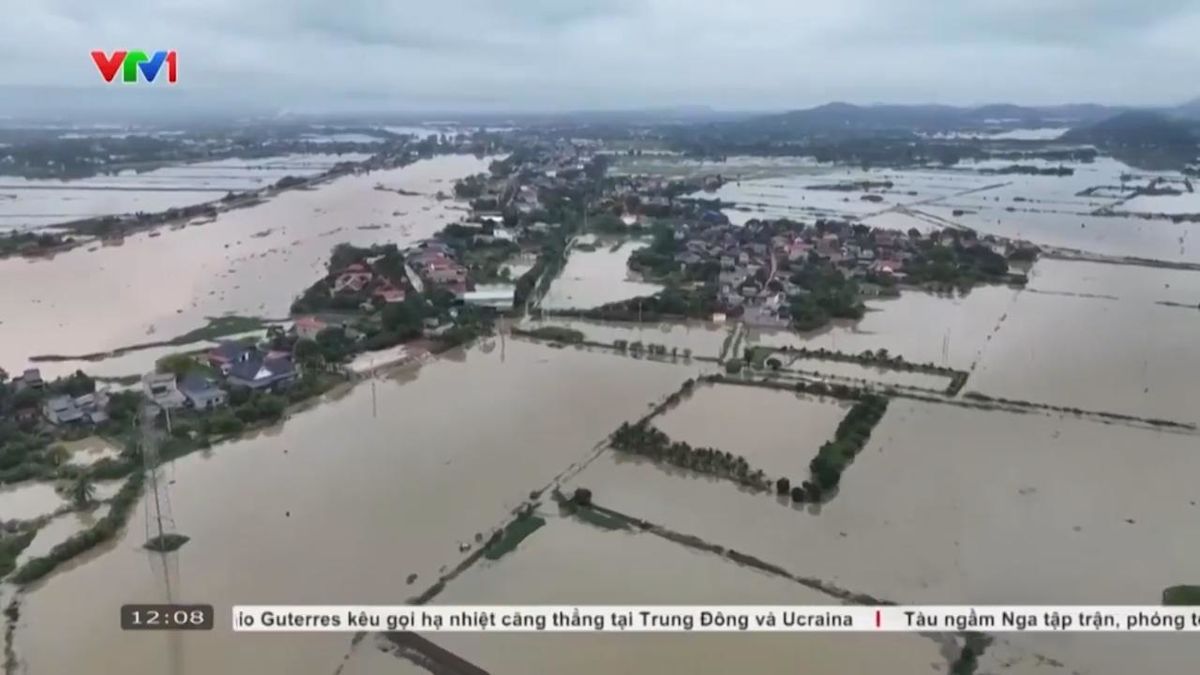 Heavy rain causes flooding in northern Vietnam