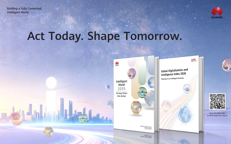 Huawei's latest report proposes 10 key directions to Intelligent World 2035
