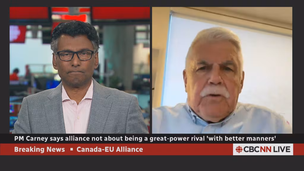 CBC News speaks with David Plunkett about Carney’s speech on Canada