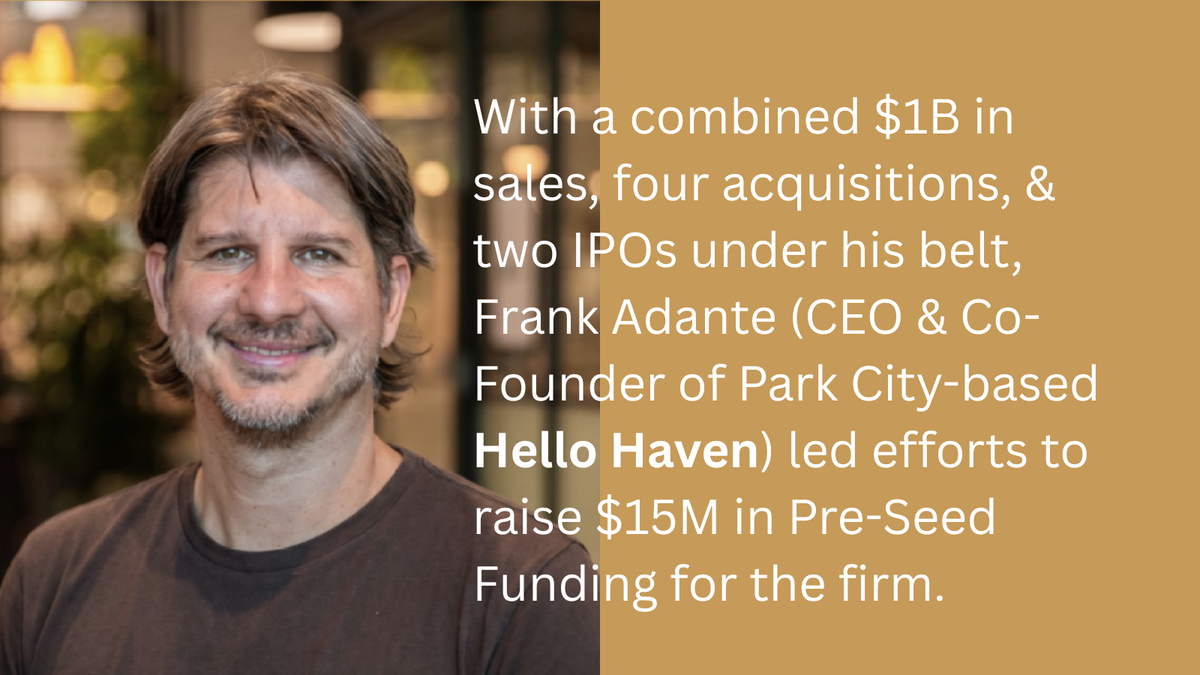 BREAKING NEWS: Park City, Utah-based AI Startup, Hello Haven, Emerges from Stealth Mode with a $15 Million Pre