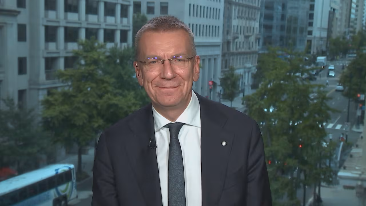 What does the Latvian president think of Canada's bid to align with the EU?