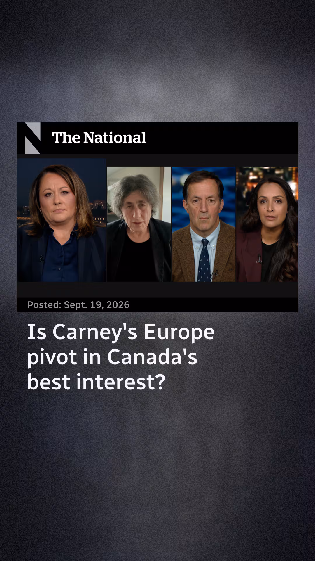 Is Carney's Europe pivot in Canada's best interest?
