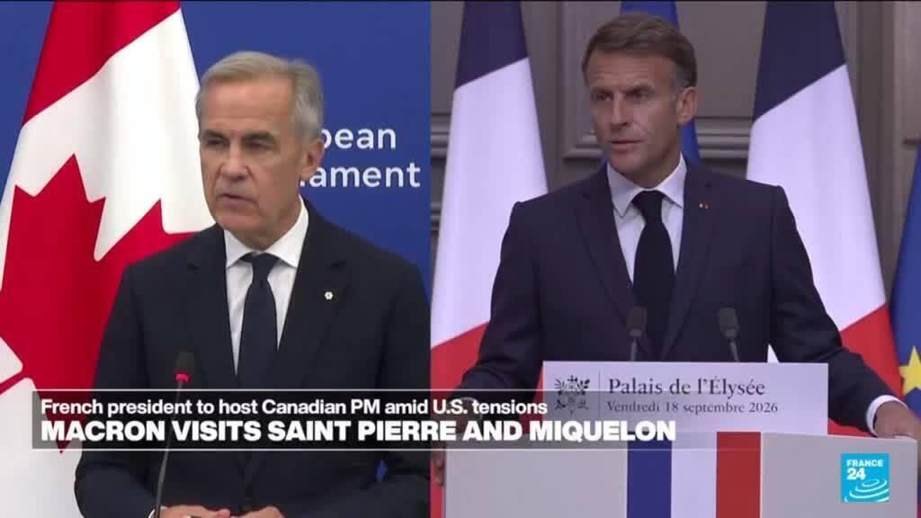 France's Macron hosts Canadian PM Carney amid US tensions