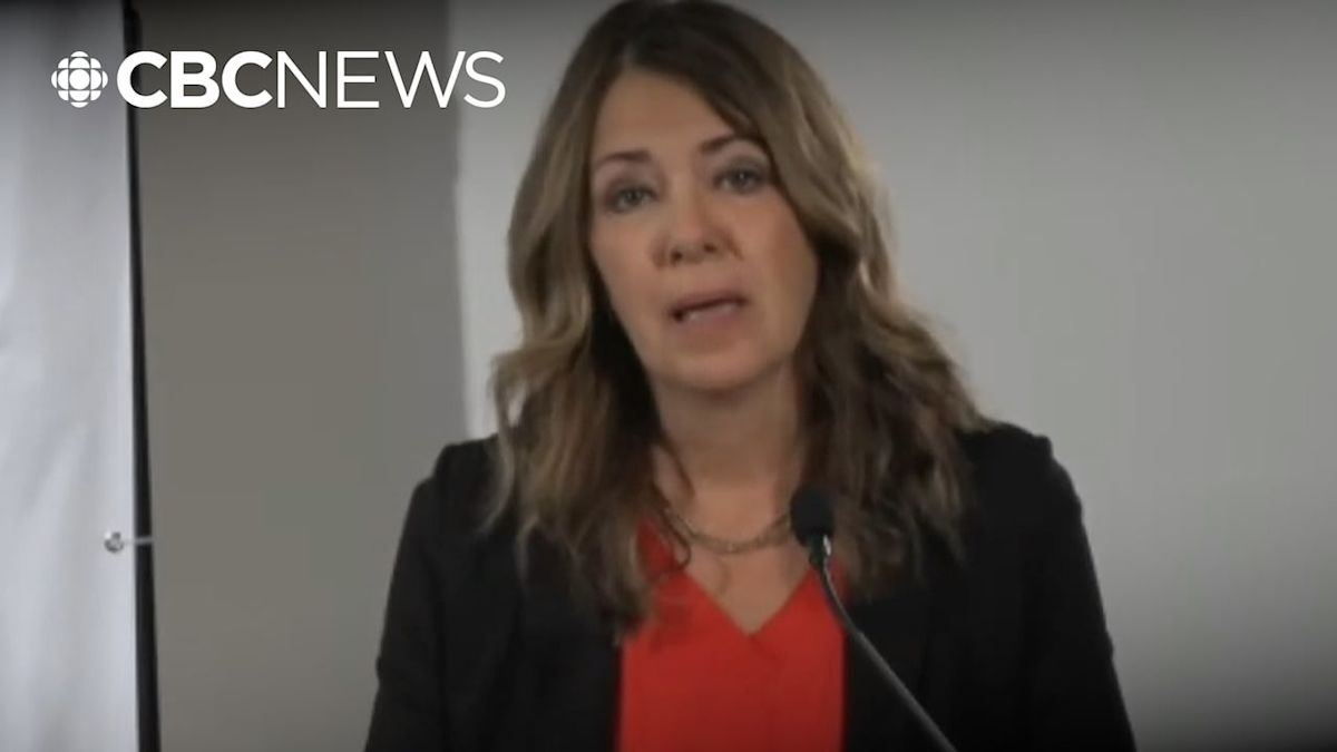 'Albertans are angry': tearful Danielle Smith reflects on referendum