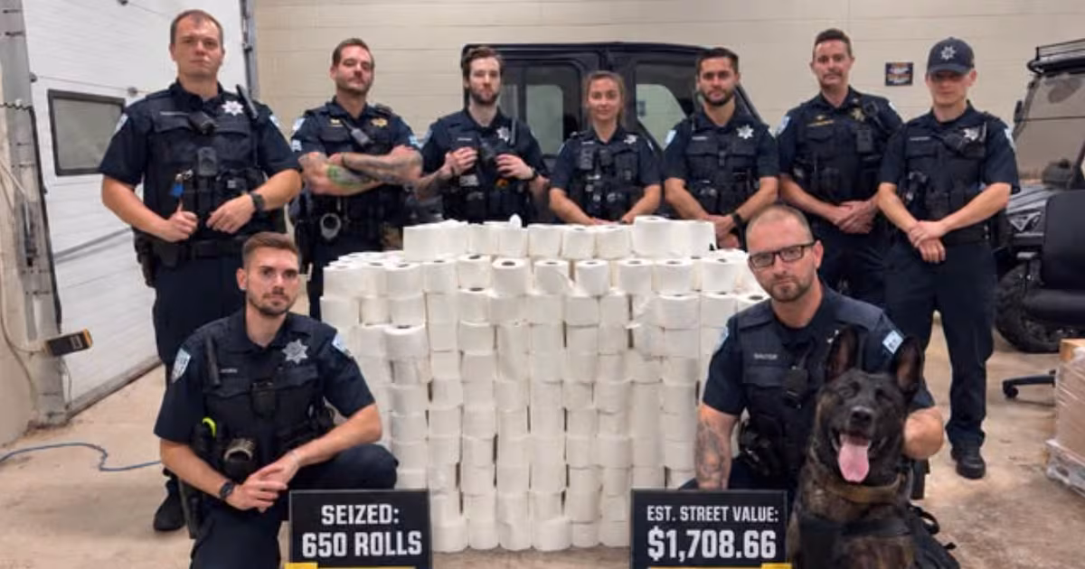‘Beyond harmless pranks’: Police seize 650 rolls of toilet paper during homecoming season