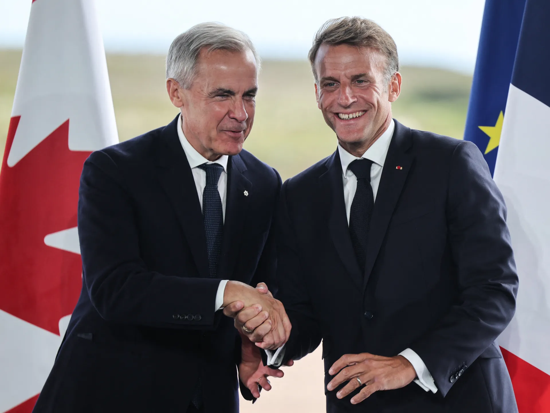 France’s Macron and Canada’s Carney announce plans to build stronger ties