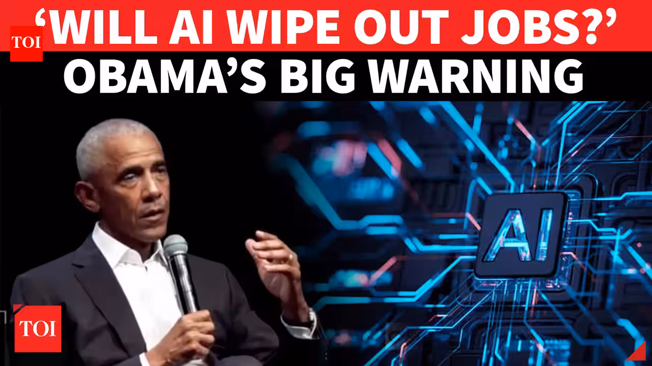 ‘Your Job Could Be Next…’: Obama’s Brutal Warning On Artificial Intelligence; Trump Still Silent