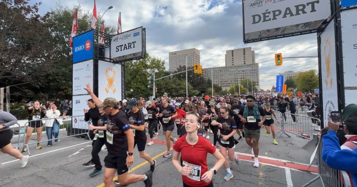 Thousands race through Ottawa for Canada Army Run
