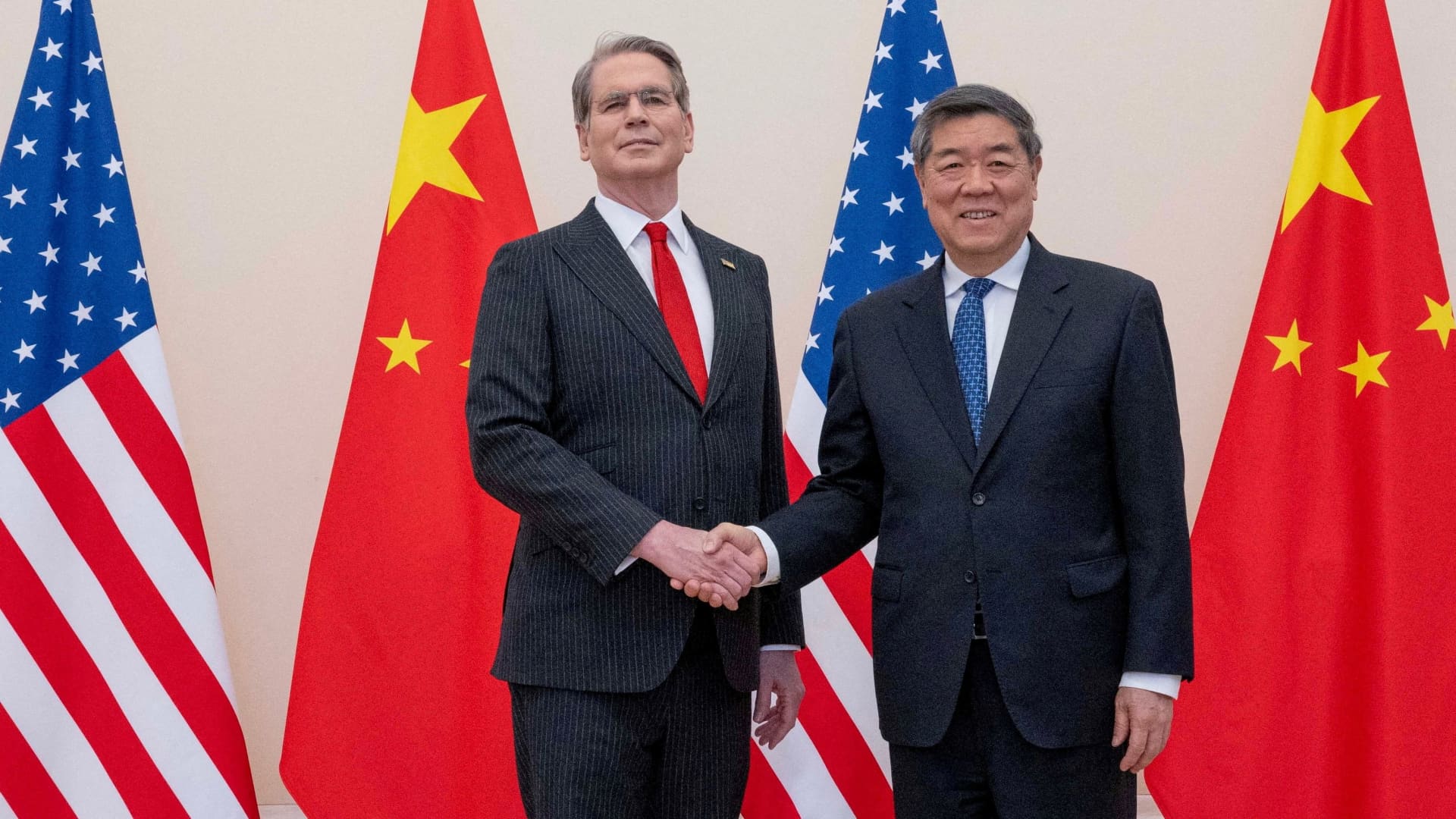 Bessent calls meeting with China Vice Premier He Lifeng 'successful' ahead of Trump
