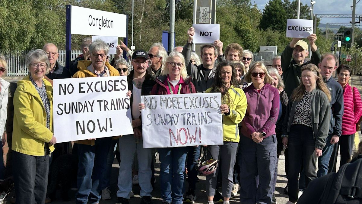 'Two years without Sunday trains is appalling'