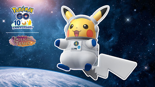 Blast off with Astronaut Pikachu during World Space Week!